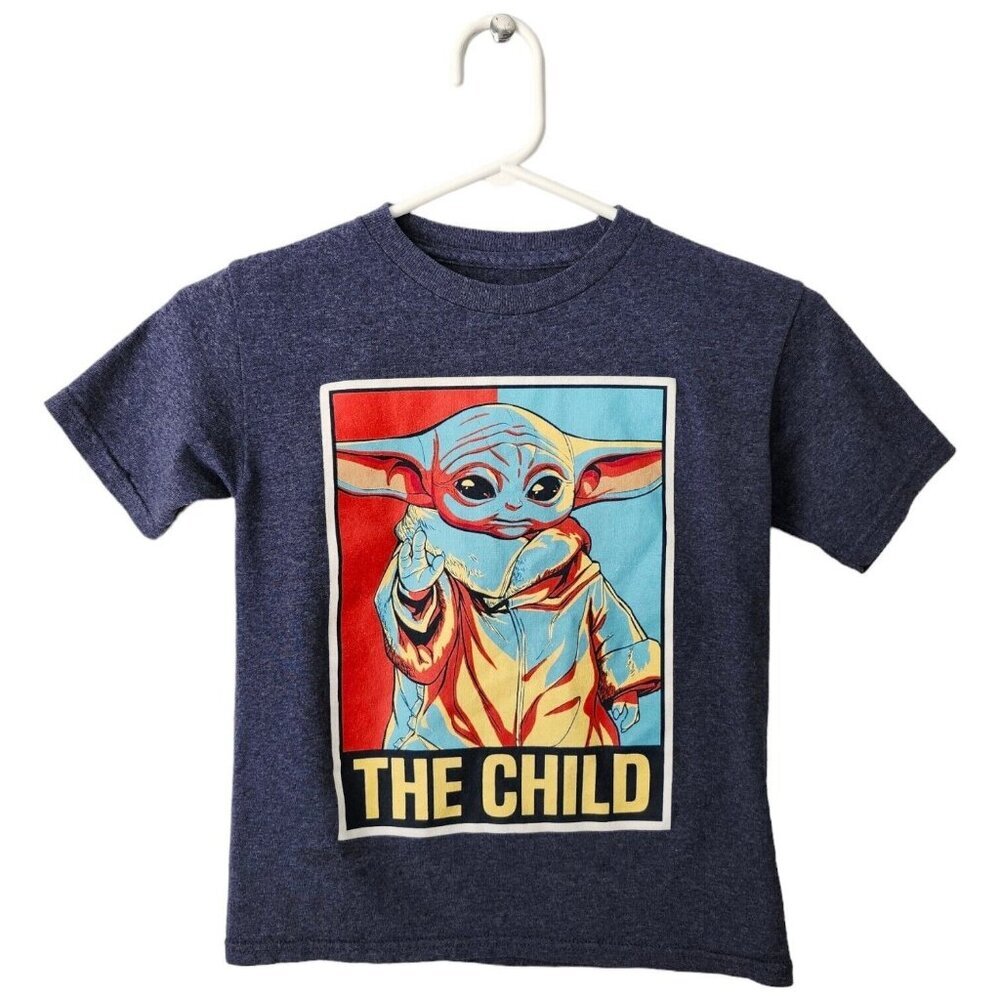 🪻BOGO🪻 Star Wars Boys Small 6-7 Mandalorian Baby Yoda The Child